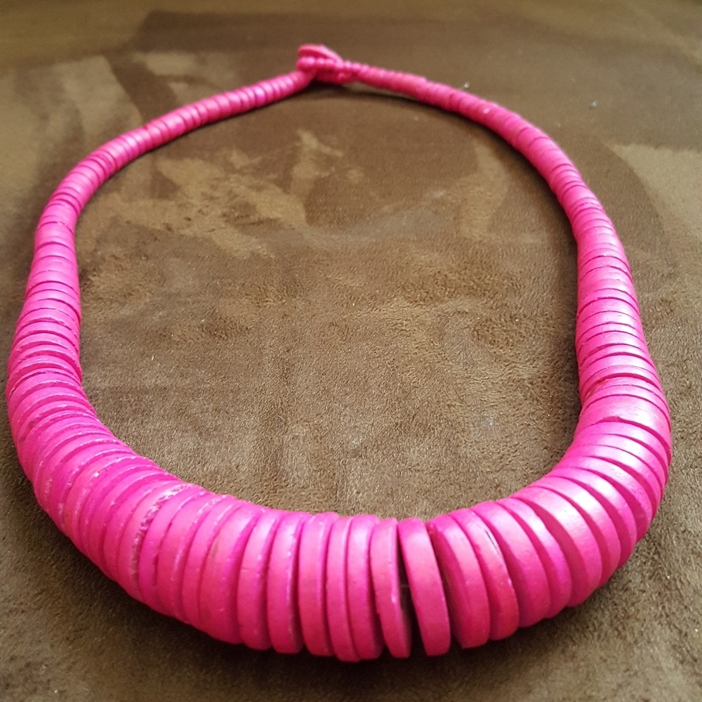 Pink necklace